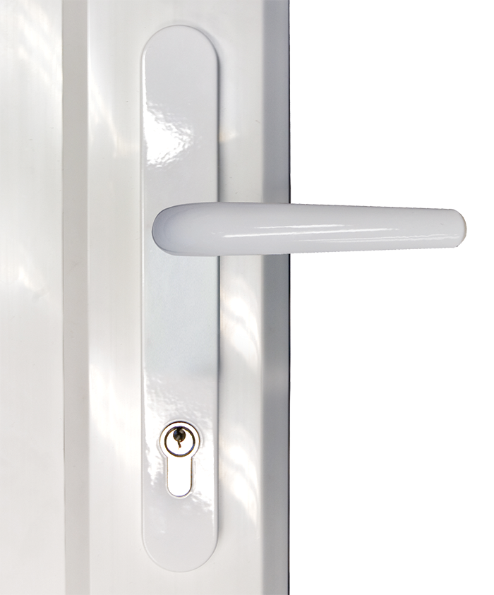 Choices door lever lever handle from shaws