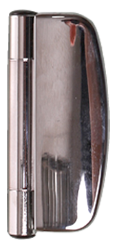Choices polished chrome dynamic hinges from shaws