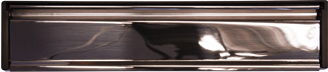 Chrome letterbox from shaws