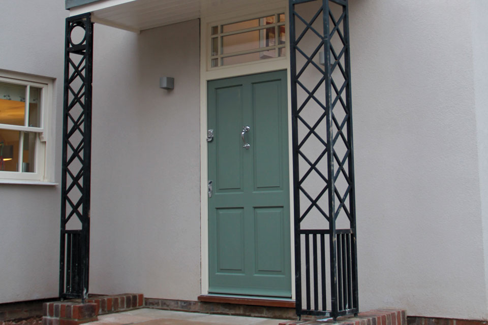 Double glazed front back door Double glazed front back door