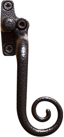 Elegance black monkey tail handle from shaws