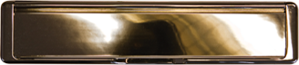 Hardex gold premium letterbox from shaws