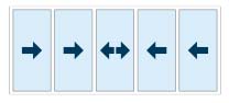 5 pane horizontal sliding
