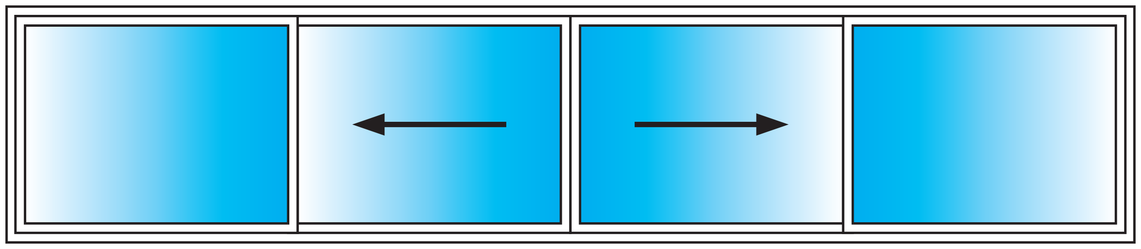 4 pane