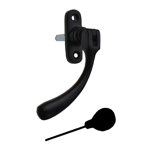 Bulb end handle black