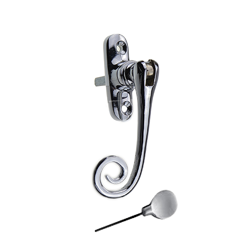 Monkeytailcasementhandle polishedchrome