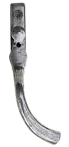 Classic pewter pear drop handle