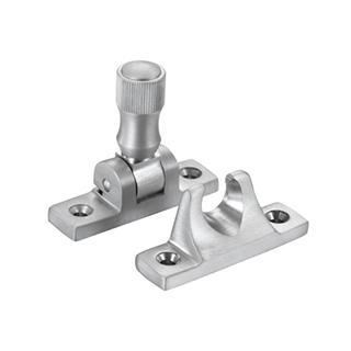 Crawley fastener satin chrome