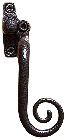 Elegance black monkey tail handle