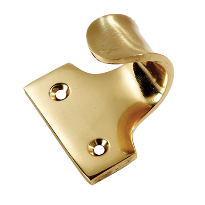 Hook lift polished brass