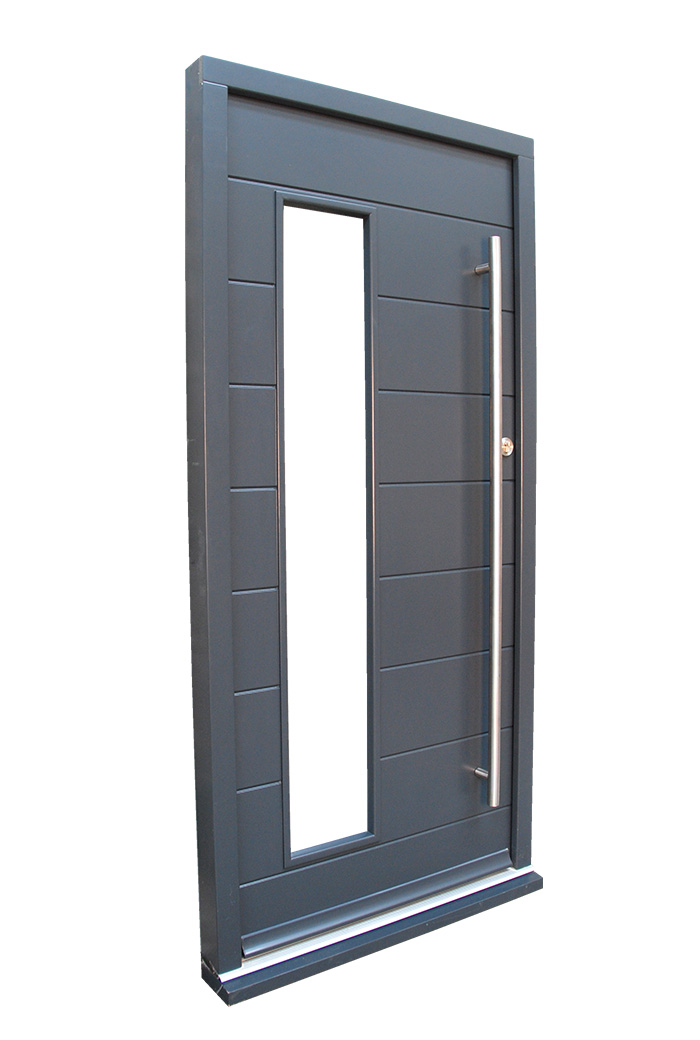 Low maintenance timber entrance door