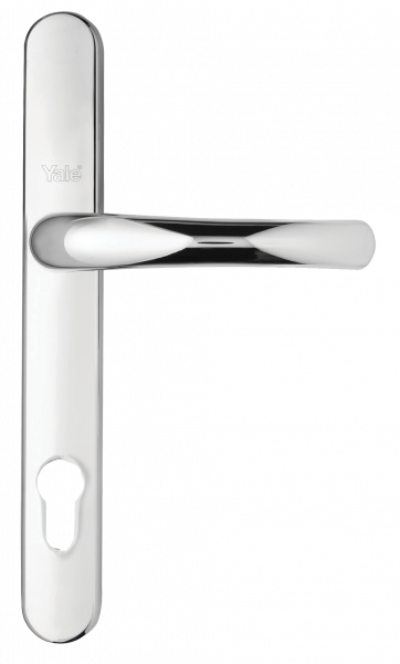 Polished chrome handle