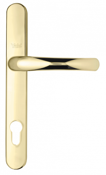 Polished gold handle