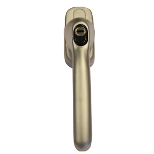Tilt turn satin chrome