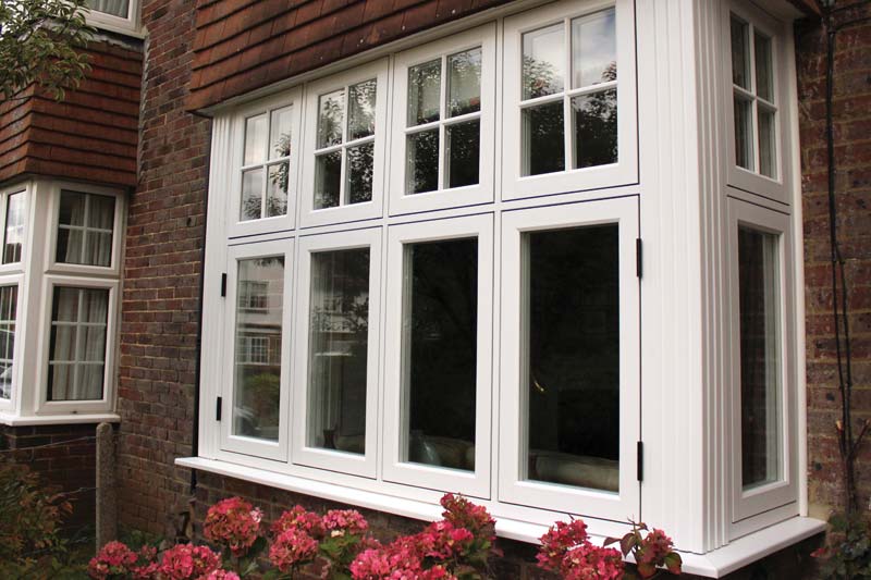 Timber alternative flush 75 windows from shaws of crawley