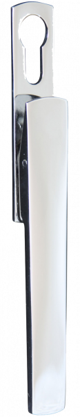 Vivo handle with escutcheon polished chrome