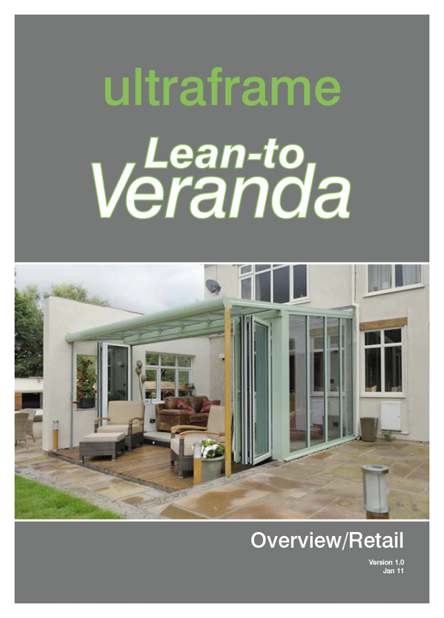 Lean to veranda by ultraframe