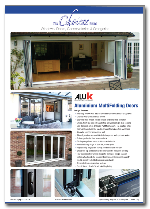 Aluminium multifolds