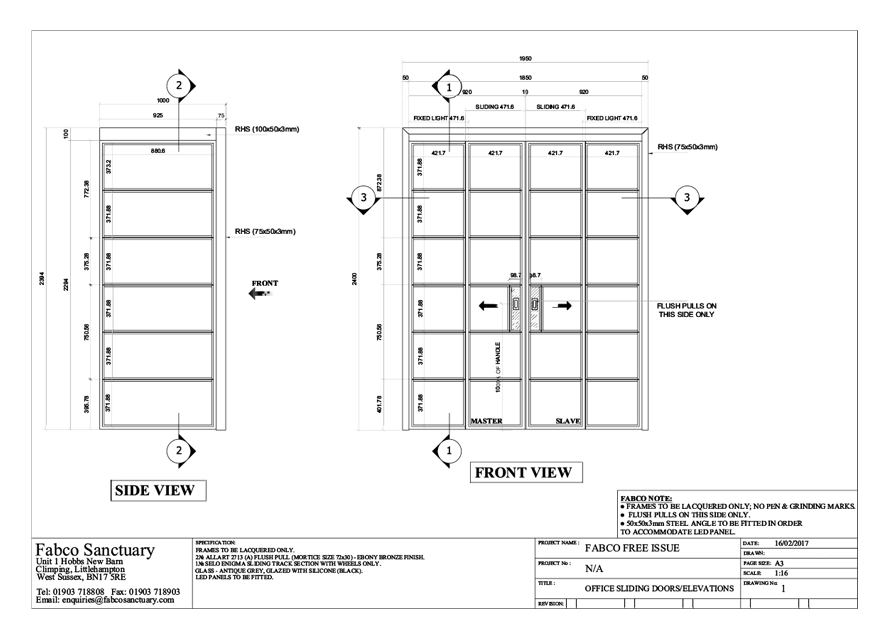 W20 office sliding doors 0