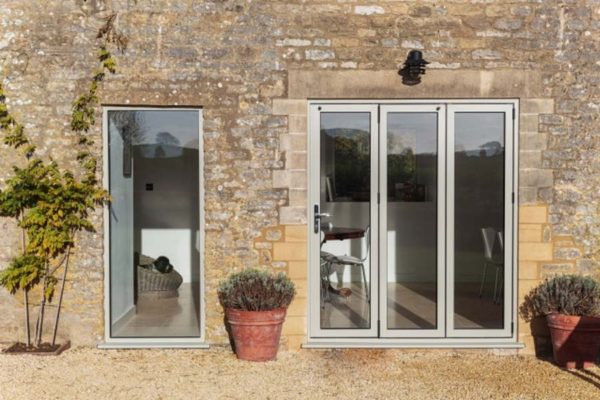 Slimline aluminium bi folding doors Slimline aluminium bi folding doors