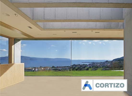 Cortizo cor vision plus sliding door system