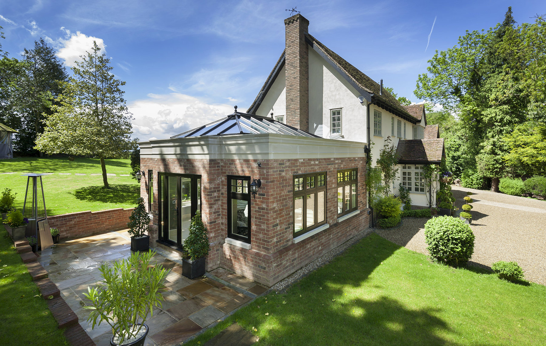 Residence 7 doors windows substantial home