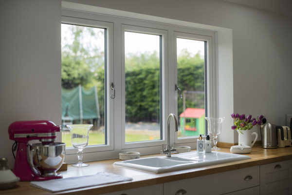 Residence 7 kitchen window set alternative to timber