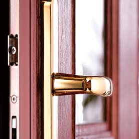 Colour match example of burgundy inside and out