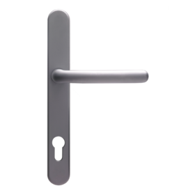 Classic lever handle satin silver