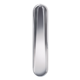 Contemporary knocker satin silver