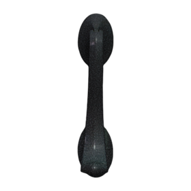 Scroll knocker antique black