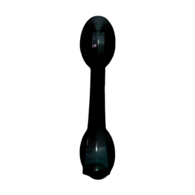 Scroll knocker black