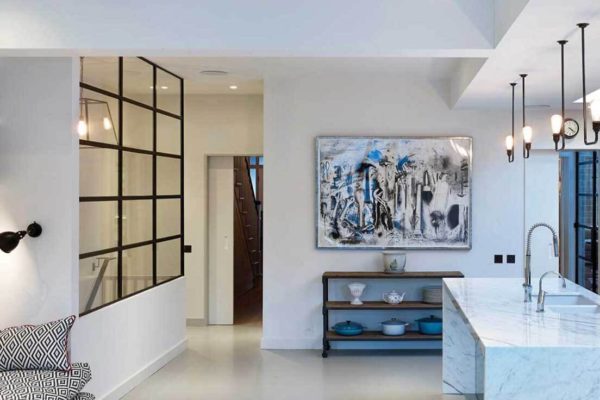 Elegance steel effect screening